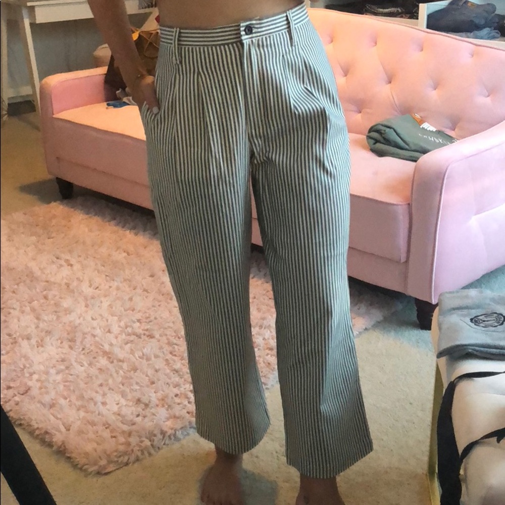 Urban Outfitters Striped Culotte Pants